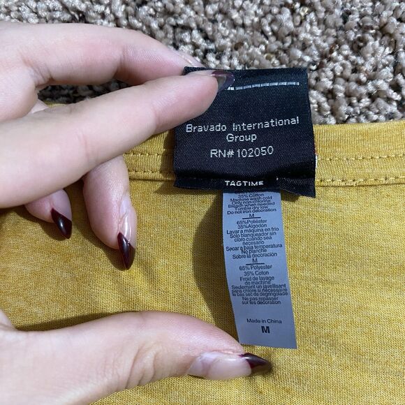 Harley-Davidson Women's M Rolling Stones Jet Eagle Short Sleeve High-Low Hem Tee - Picture 5 of 6